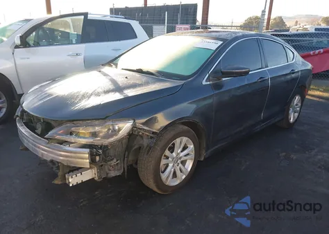 2016 Chrysler 200 Limited Platinum z USA, uszkodzony, nr VIN 1C3CCCAB7GN185123